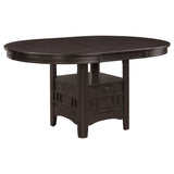 Lavon Espresso / Black 5 Pc Dining Set - Ornate Home