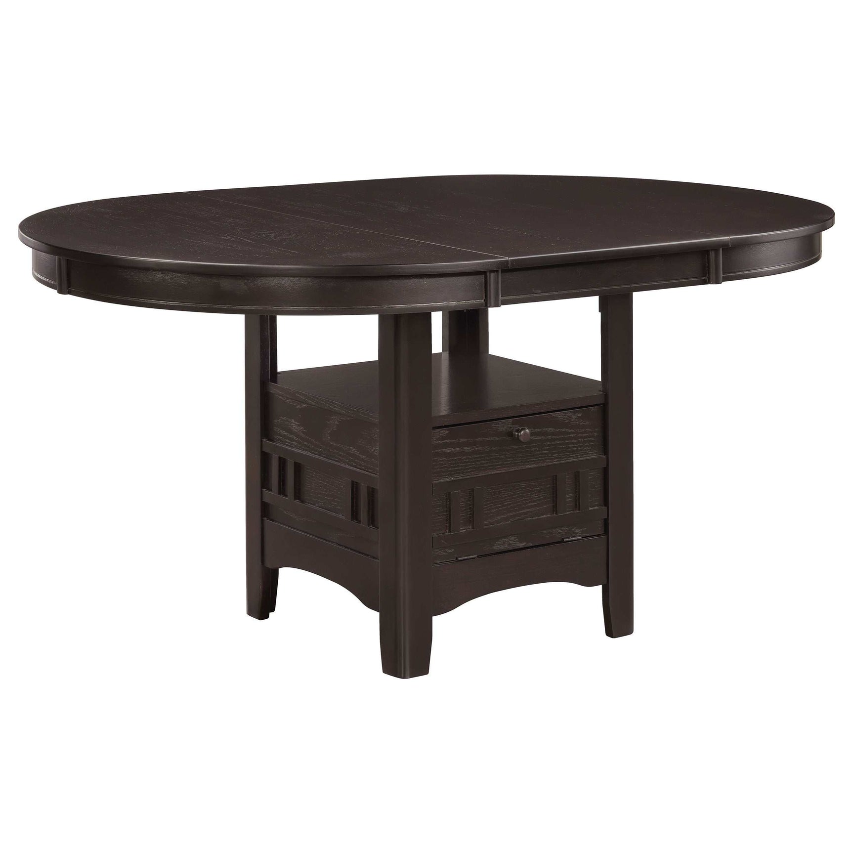 Lavon Espresso / Black 5 Pc Dining Set - Ornate Home