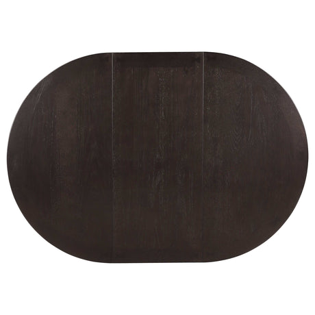 Lavon Espresso / Black 5 Pc Dining Set - Ornate Home