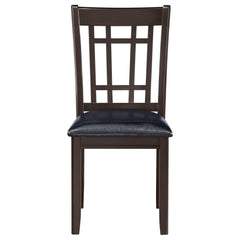 Lavon Espresso / Black 5 Pc Dining Set - Ornate Home