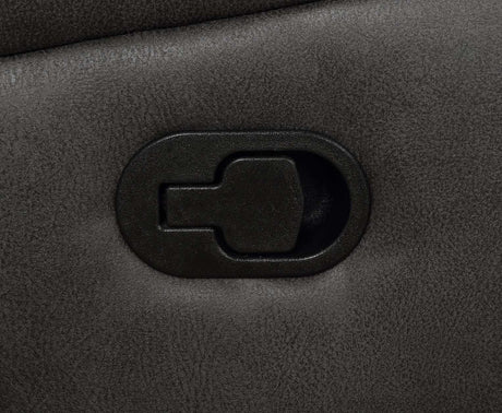 Lawrence Charcoal Motion Sofa - Ornate Home