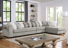 Leandra Light Gray Chair - Ornate Home
