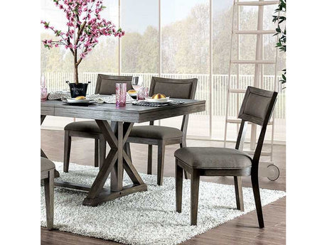Leeds Gray Dining Table - Ornate Home