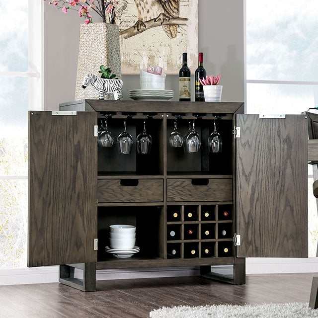 Leeds Gray Dining Table - Ornate Home