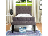 Leeroy Gray Twin Headboard - Ornate Home