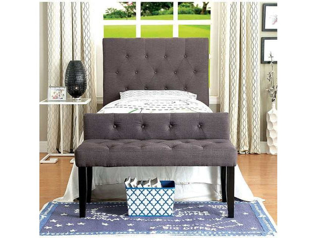 Leeroy Gray Twin Headboard - Ornate Home