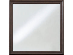 Leewarden Dark Brown Bedroom Mirror - Ornate Home