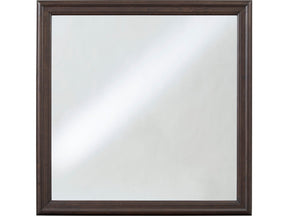 Leewarden Dark Brown Bedroom Mirror - Ornate Home