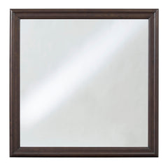 Leewarden Dark Brown Bedroom Mirror - Ornate Home