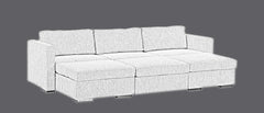 Lego Divan Ivory Modular Sectional Create your own Style - Ornate Home