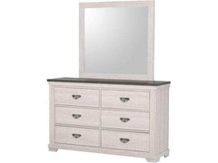 Leighton Two Tone Mirror - Ornate Home