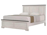 Leighton Two Tone Queen Panel Bed - Ornate Home