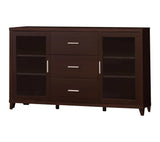 Lenda Cappuccino 4pc Entertainment Center - Ornate Home