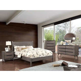 Lennart Gray Queen Bed - Ornate Home