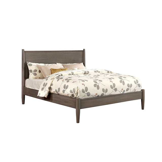 Lennart Gray Queen Bed - Ornate Home