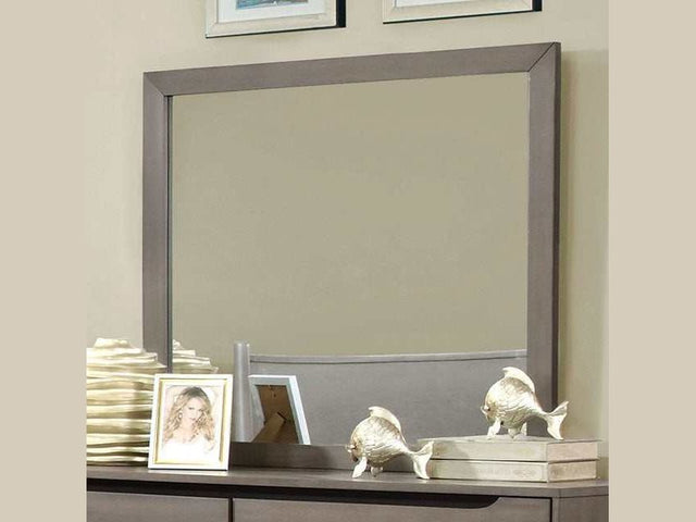 Lennart Gray Rectangular Mirror - Ornate Home