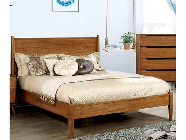 Lennart Oak Queen Bed - Ornate Home