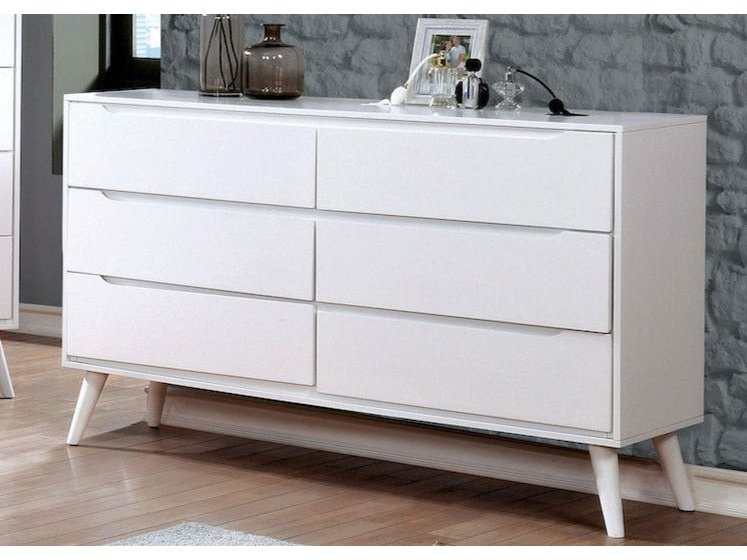 Lennart White Dresser - Ornate Home