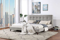 Leomin Gray California King Bed - Ornate Home