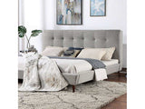 Leomin Gray Eastern King Bed - Ornate Home