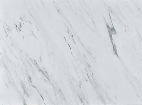 Leona Faux White Marble / Satin Nickel End Table - Ornate Home