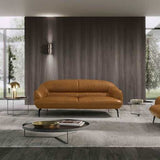 Leonia Genuine Leather Loveseat - Ornate Home