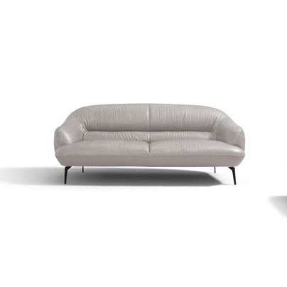 Leonia Genuine Leather Loveseat - Ornate Home