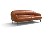 Leonia Genuine Leather Loveseat - Ornate Home