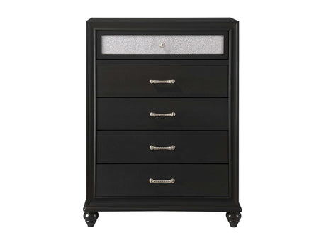 Lila Black Chest - Ornate Home
