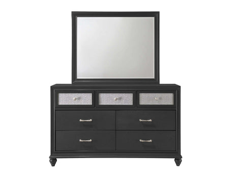 Lila Black Dresser - Ornate Home