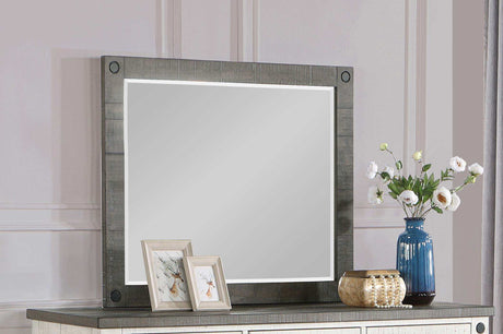 Lilith Grey Dresser Mirror - Ornate Home