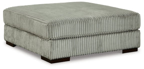 Lindyn Fog Oversized Accent Ottoman - Ornate Home