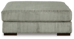 Lindyn Fog Oversized Accent Ottoman - Ornate Home
