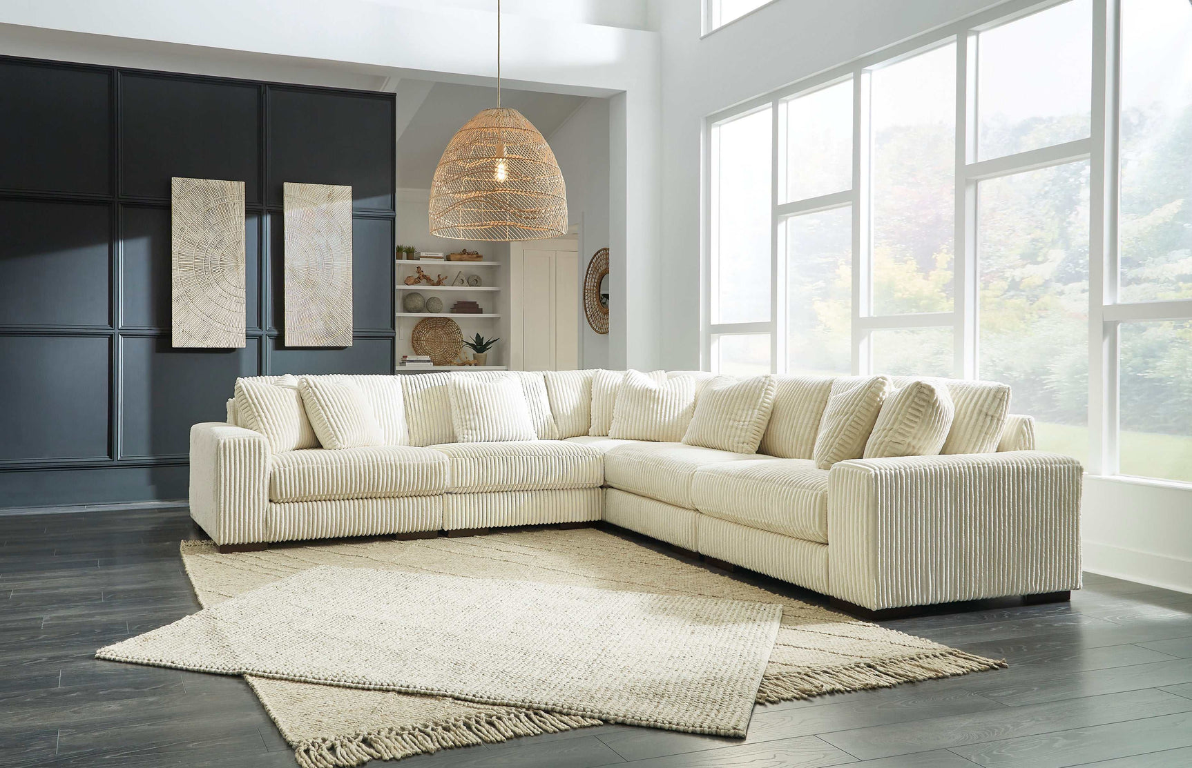 Lindyn Ivory Modular Sectional Units - Ornate Home