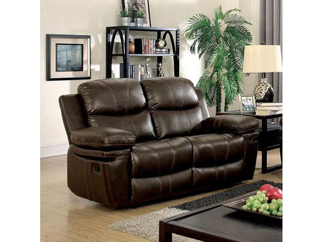 Listowel Brown Loveseat - Ornate Home