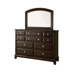 Litchville Brown Cherry Mirror - Ornate Home