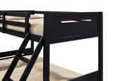 Littleton Black Twin / Full Bunk Bed - Ornate Home