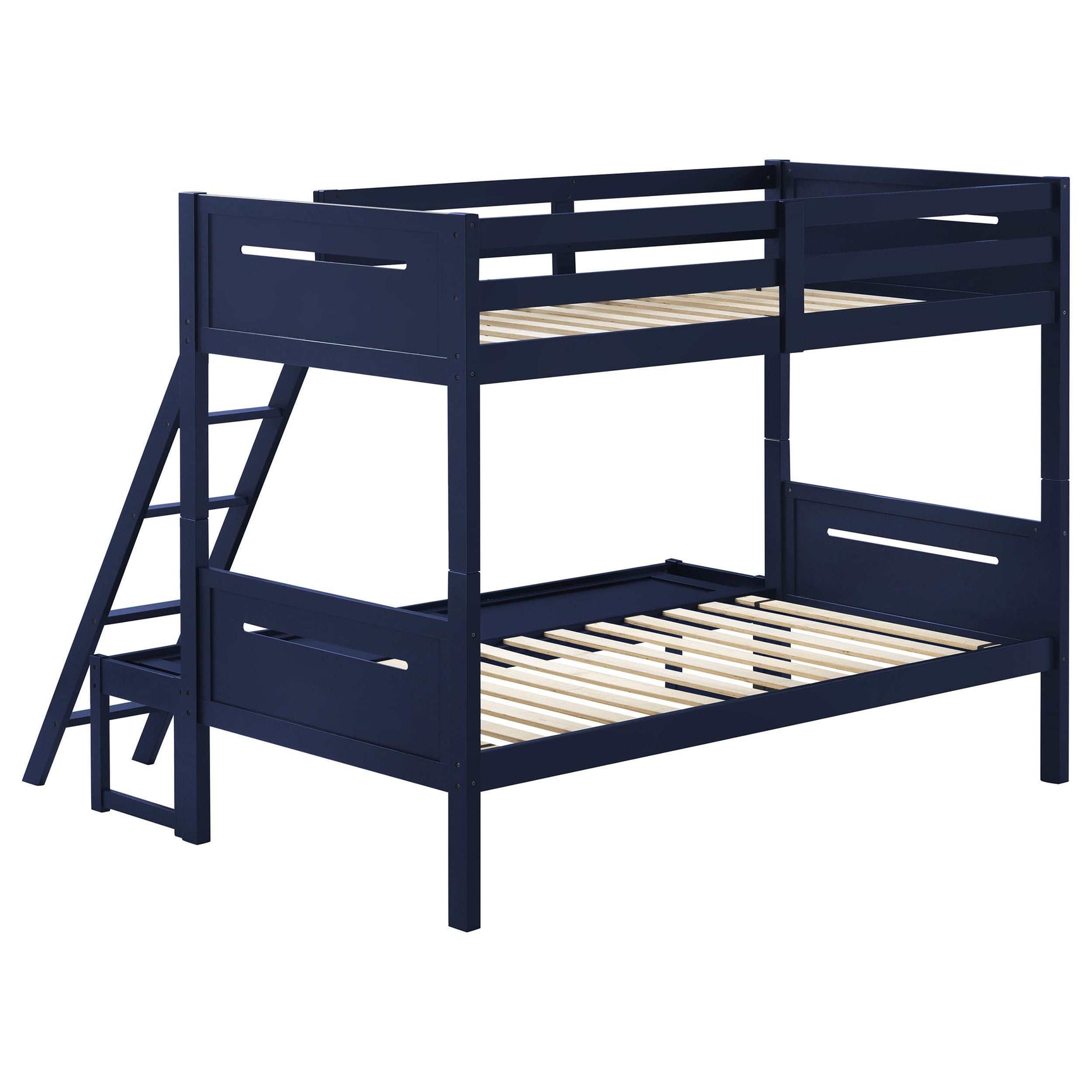Littleton Blue Twin / Full Bunk Bed - Ornate Home
