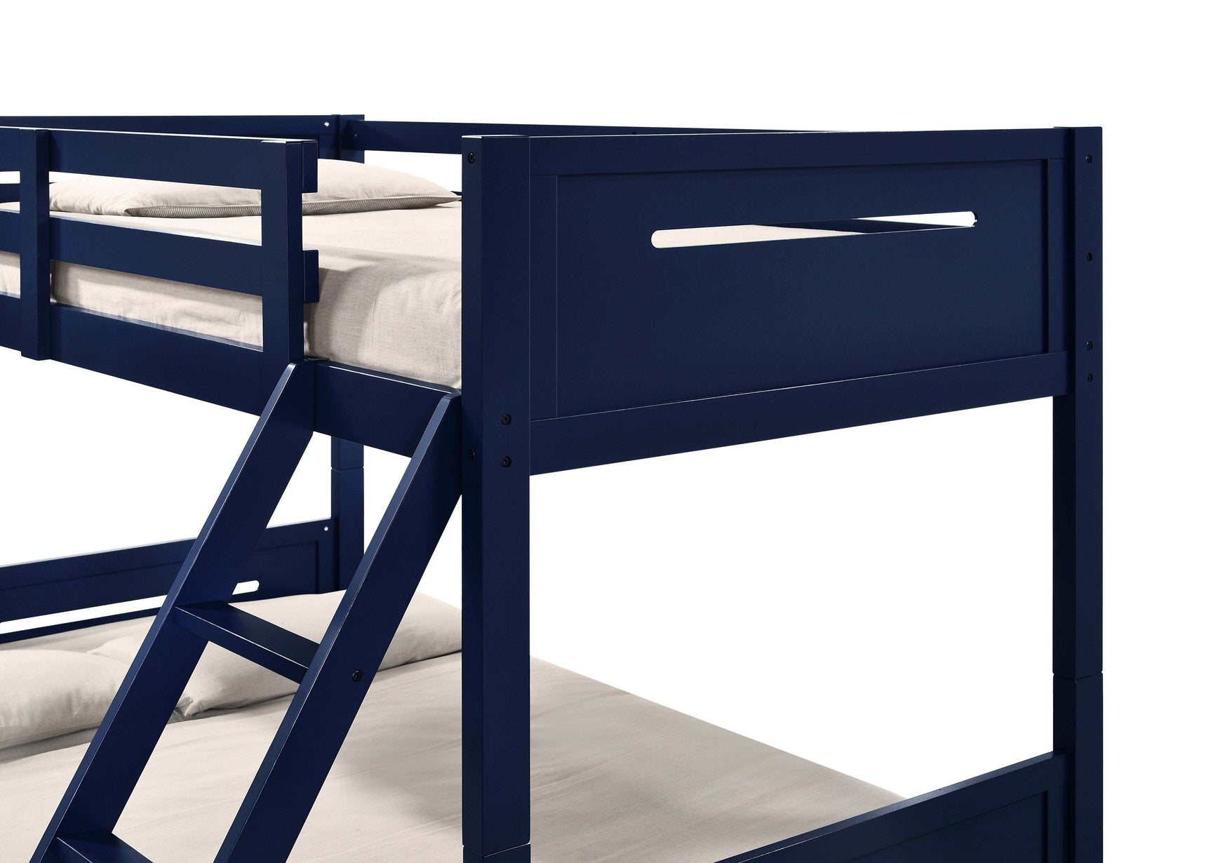 Littleton Blue Twin / Full Bunk Bed - Ornate Home