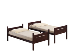 Littleton Espresso Twin/Twin Bunk Bed - Ornate Home