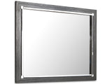 Lodanna Gray Mirror - Ornate Home