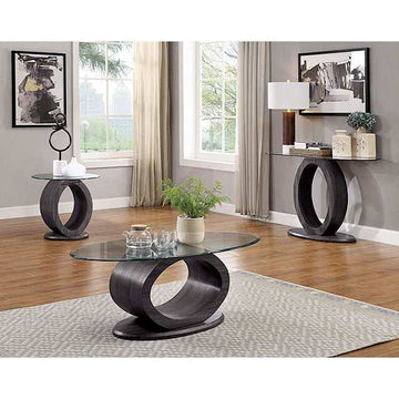 Lodia Gray Sofa Table - Ornate Home
