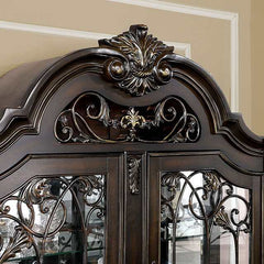 Lombardy Walnut Hutch & Buffet - Ornate Home