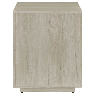 Loomis Whitewashed Grey File Cabinet - Ornate Home