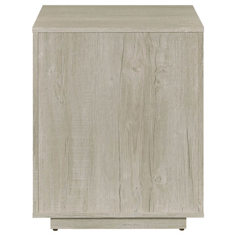 Loomis Whitewashed Grey File Cabinet - Ornate Home