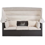 Los Padres Patio Rectangle Daybed Beige - Ornate Home