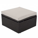 Los Padres Patio Rectangle Daybed Beige - Ornate Home