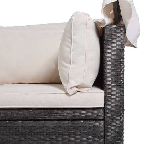 Los Padres Patio Rectangle Daybed Beige - Ornate Home