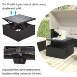 Los Padres Patio Rectangle Daybed Beige - Ornate Home