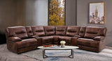 Louella Brown Power Sectional - Ornate Home